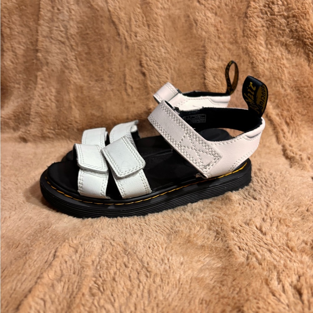 Dr. Martens White Kids Sandals - Picture 5 of 6